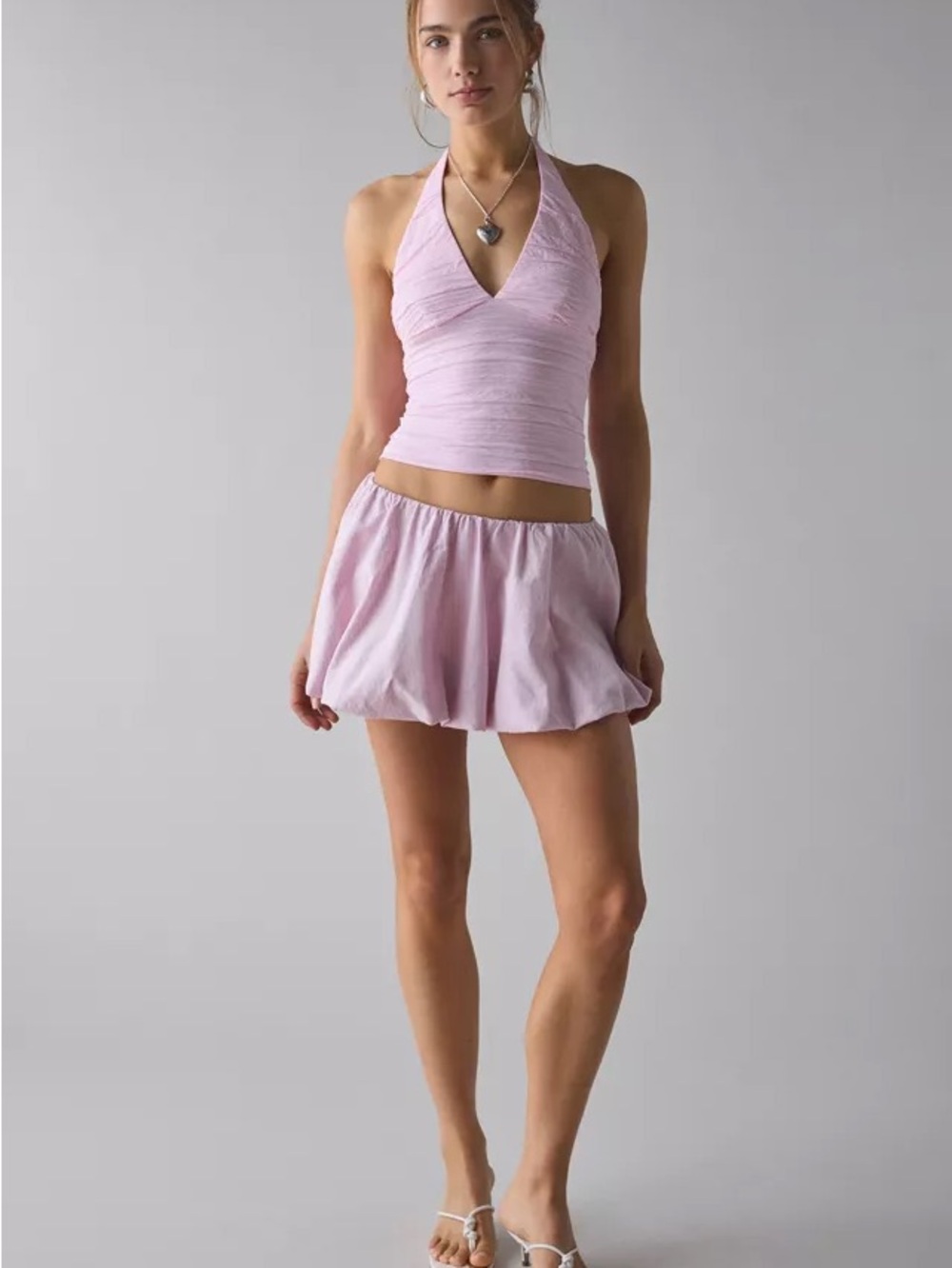Urban Outfitters Pink Halter Top